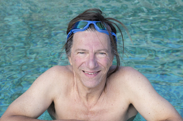 Hotel operator Jerry Schwartz at his home in Vaucluse.