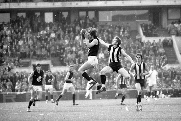 The 1970 grand final where Carlton came from 44 points down at half time to take the flag.