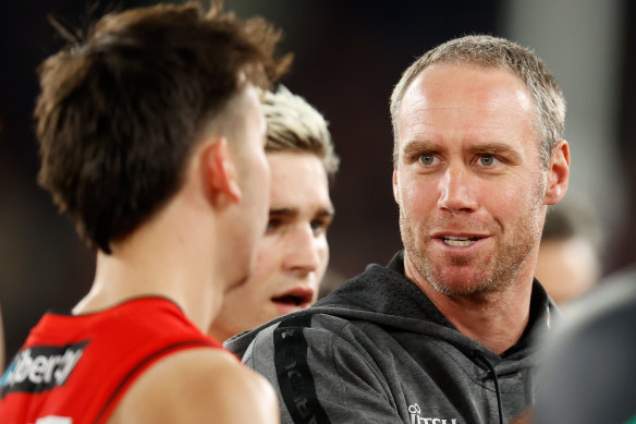 Bombers coach Ben Rutten wants to see his team evolve.