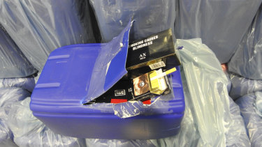 Australian Border Force said the cigarettes were concealed within sophisticated cover loads. 