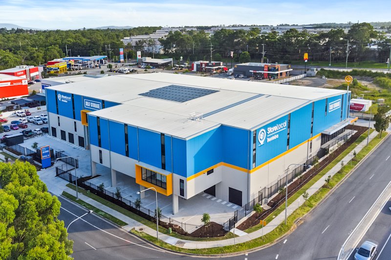 A StoreLocal self-storage facility at Berrinba, a suburb of Logan City in Queensland.