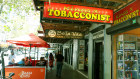 A vape shop, Kings x Tobacconist, in the Sydney suburb of Potts Point. 