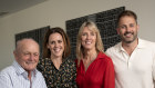Straand co-founders Jeremy Hunt (R) and Sarah Hamilton, with Straand CEO Amy Quinell and Gerry Harvey. 
