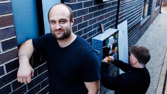 Allan Lancaster had a battery installed at home in Truganina, Melbourne, installed after the rebates began.