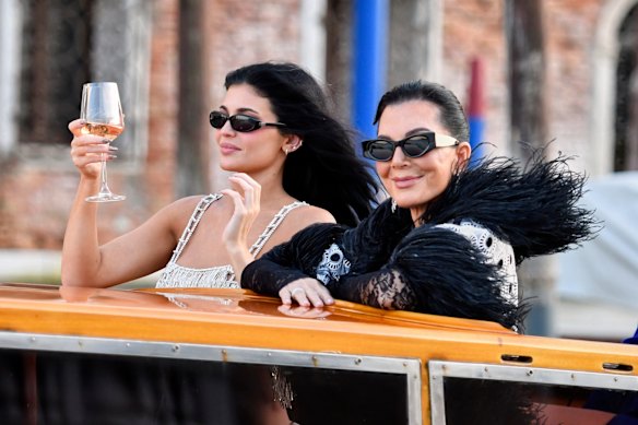 Kylie Jenner, left, and Kris Jenner.