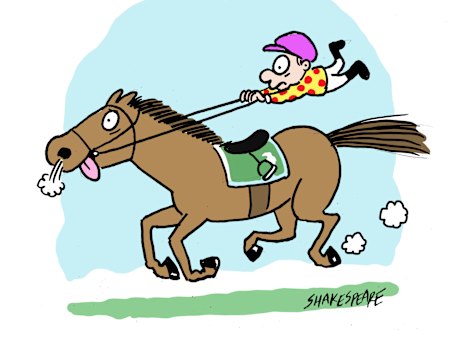 A horse that is over-racing is said to be pulling. You don’t want your horse to do this.