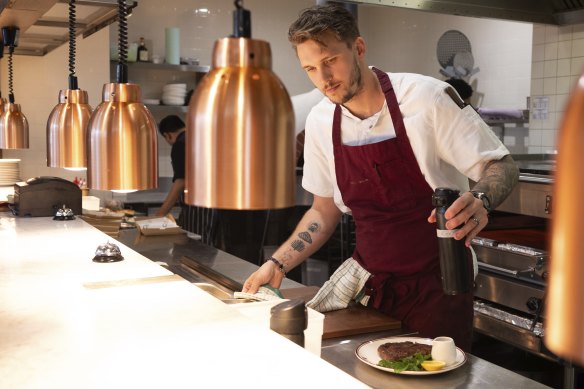 Head chef Nick Mathieson came to Compa via Bistecca and The Rover.