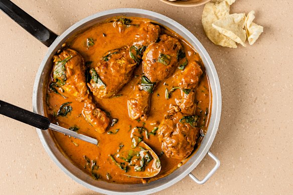 Chicken coconut curry from Money-Saving Meal Plans with Chelsea. 