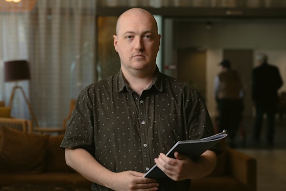 Aged care worker Craig Jackson is one of an increasing number of essential workers who cannot afford to rent anywhere near their workplace.