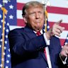 It’s a lucrative presidency: Donald Trump with sons Eric and Don Jr.
