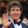 ‘I make movies for the big screen!’: Tom Cruise jets in Cannes to hype new Top Gun