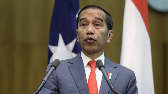 Indonesian President Joko Widodo.