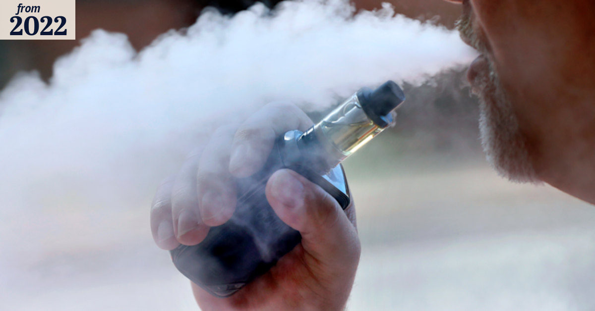 Tougher stance needed to curb vaping dangers
