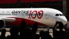 Qantas QF787-9 direct from London arrives at Sydney Airport after 19  hours and 19 minutes. 