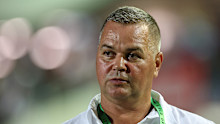 Anthony  Seibold seen at a Manly game
