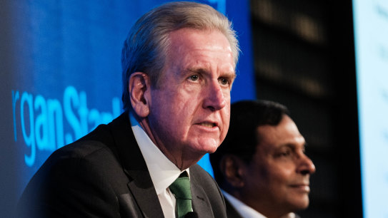 Wests Tigers chairman Barry O’Farrell.