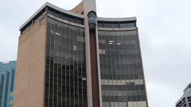 Architect Paul Georgiades at the Chatswood tower.