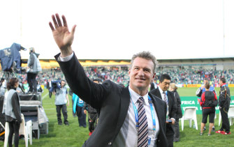 Sir John Kirwan in New Zealand in 2011.