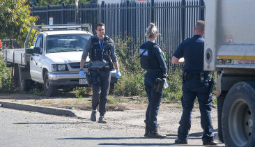 Ravenhall Shooting Elderly Man Allegedly Yelled He Owes Me Money Before Shooting At Melbourne Construction Site
