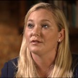 Virginia Roberts Giuffre during an interview on the BBC Panorama program last year. 