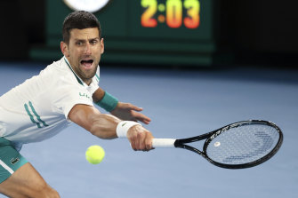 Australian Open 2021: 'In any other tournament I would retire': Novak Djokovic opens up after ...