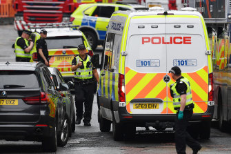 glasgow suspect stabbing ongoing incident