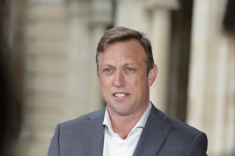Queenslandâ€™s Deputy Premier Steven Miles. 