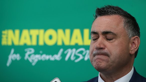 NSW Deputy Premier John Barilaro said his federal colleagues should "just shut up".