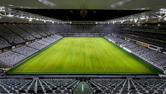 Mint condition: The new Bankwest Stadium will offer an unrivalled fan experience.