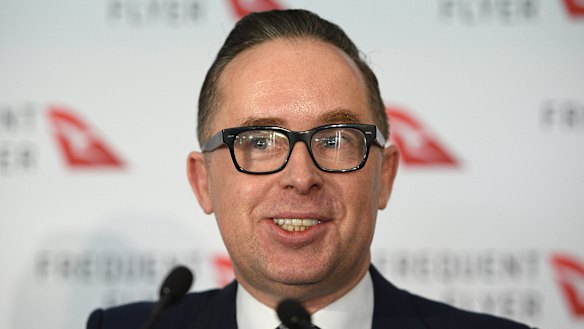 Qantas CEO Alan Joyce. 