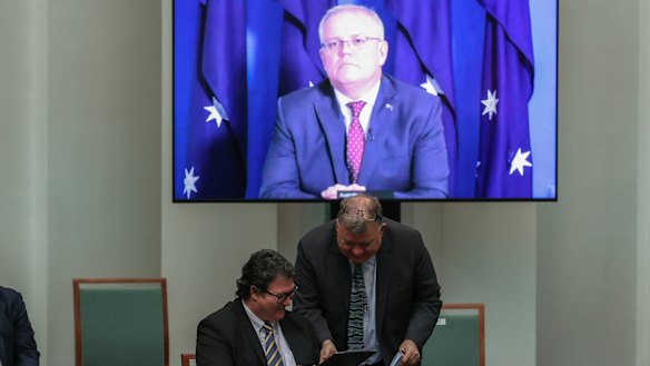 Prime Minister Scott Morrison has refused to criticise backbench MPs George Christensen and Craig Kelly over their controversial Facebook posts.