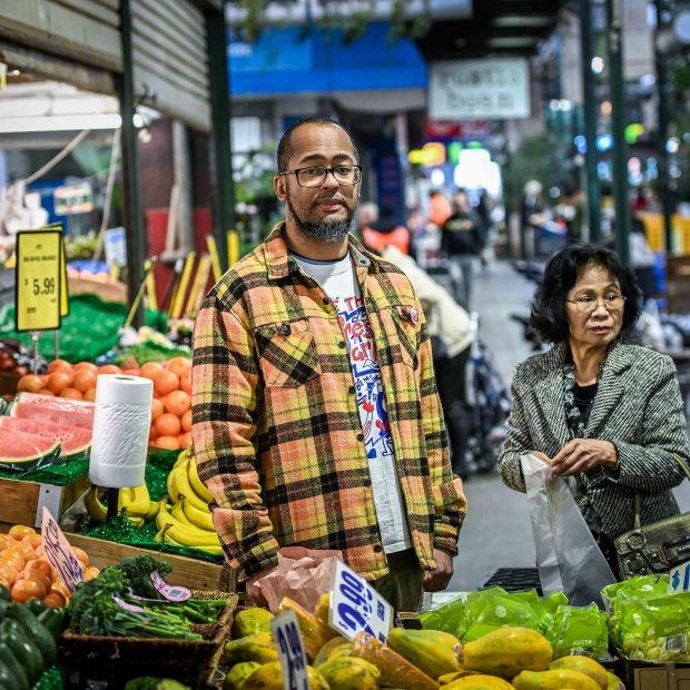 George Kanjere of the Save The Preston Market campaign.