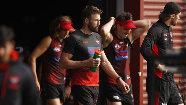 Cale Hooker could return this weekend for the Bombers.