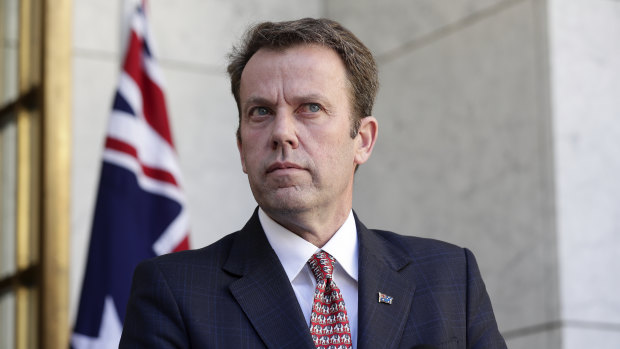 Federal Education minister Dan Tehan has accused his Victorian counterpart of playing "petty political games". 