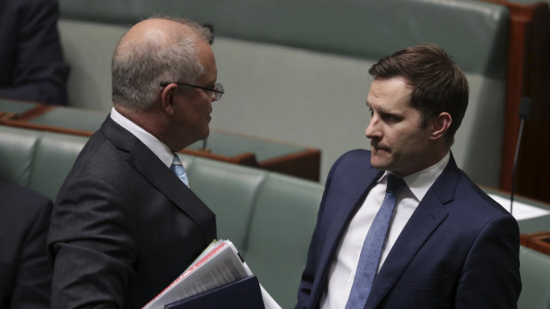 Immigration Minister Alex Hawke is a key factional ally of Prime Minister Scott Morrison.