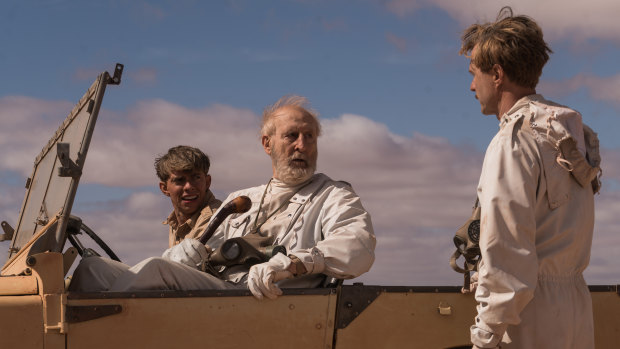 Veteran American actor and activist James Cromwell in Operation Buffalo.
