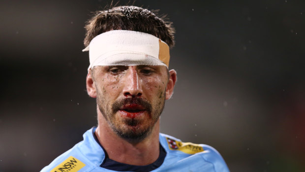 NSW captain Jake Gordon leads from the front against the Brumbies in Canberra.