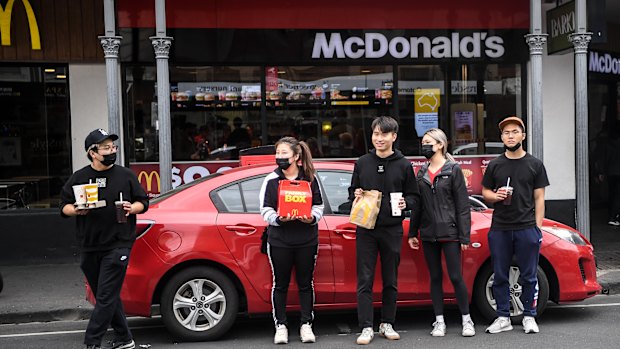 Maccas in the time of coronavirus.