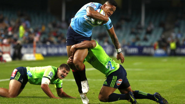 Drought-breaker: the Waratahs broke the drought against New Zealand teams by beating the Highlanders in Sydney at the weekend.