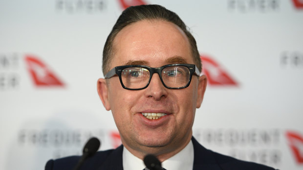 Qantas CEO Alan Joyce. 