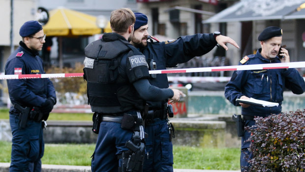 Vienna is on edge after a shooting in the city.