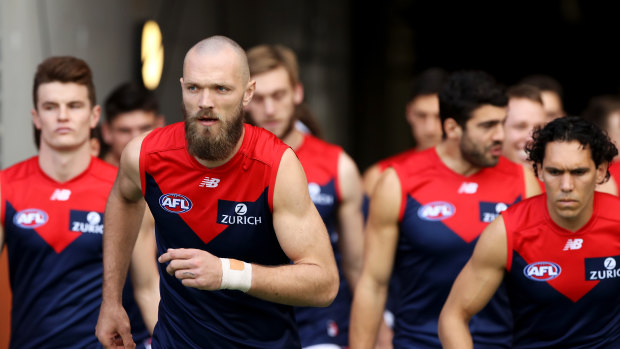 No rest for the Demons: Simon Goodwin says his team has prepared to play many games in a shorter period of time.