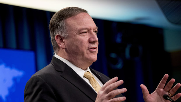 Secretary of State Mike Pompeo.