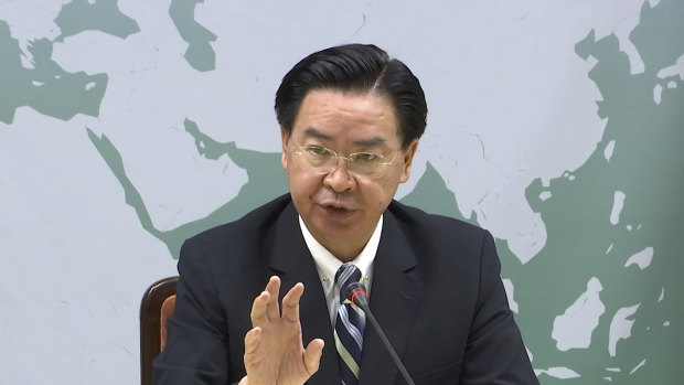 Taiwan's Foreign Minister Joseph Wu denies the accusations from the WHO director general.