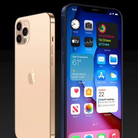 Speculative renders of an iPhone 12 Pro and iPhone 12 Pro Max, based on leaks, by designer Michael Ma.