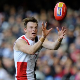 Brendon Goddard in action for the Saints.