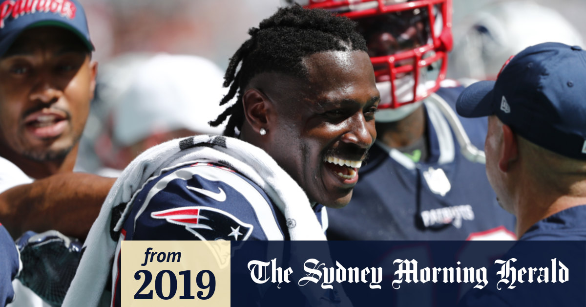 Nfl 2019 New England Patriots Antonio Brown Scores Touchdown In Big Win Over Miami Dolphins
