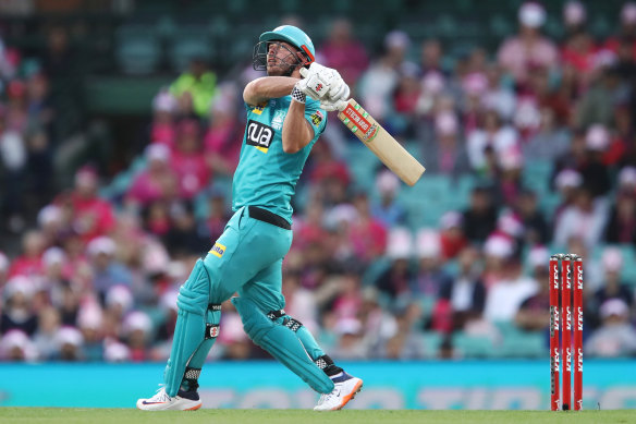 Master blaster Chris Lynn playing for the Heat.