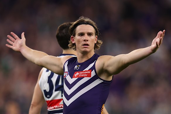 Caleb Serong is one of the AFL’s premier midfielders.