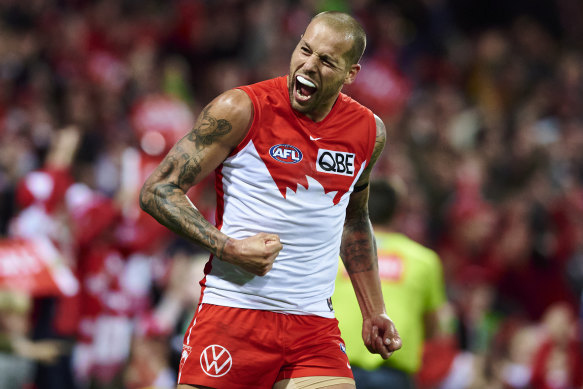 The Swans’ Lance Franklin has kicked more goals in finals than any other current player.